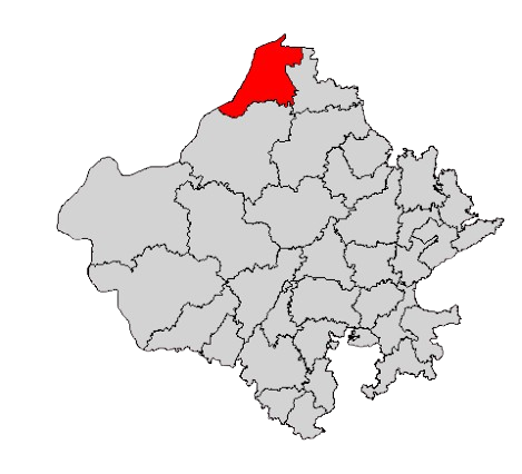 Sri Ganganagar Map
